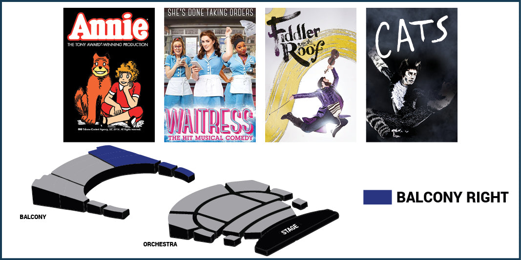 Broadway Series Gold - Balcony Right