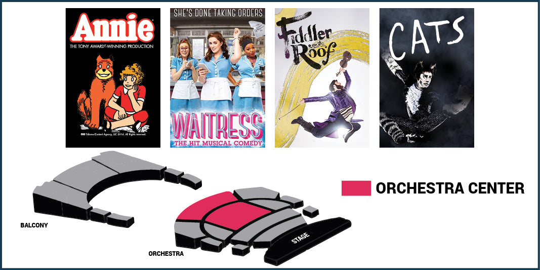 Broadway Series Gold - Orchestra Center