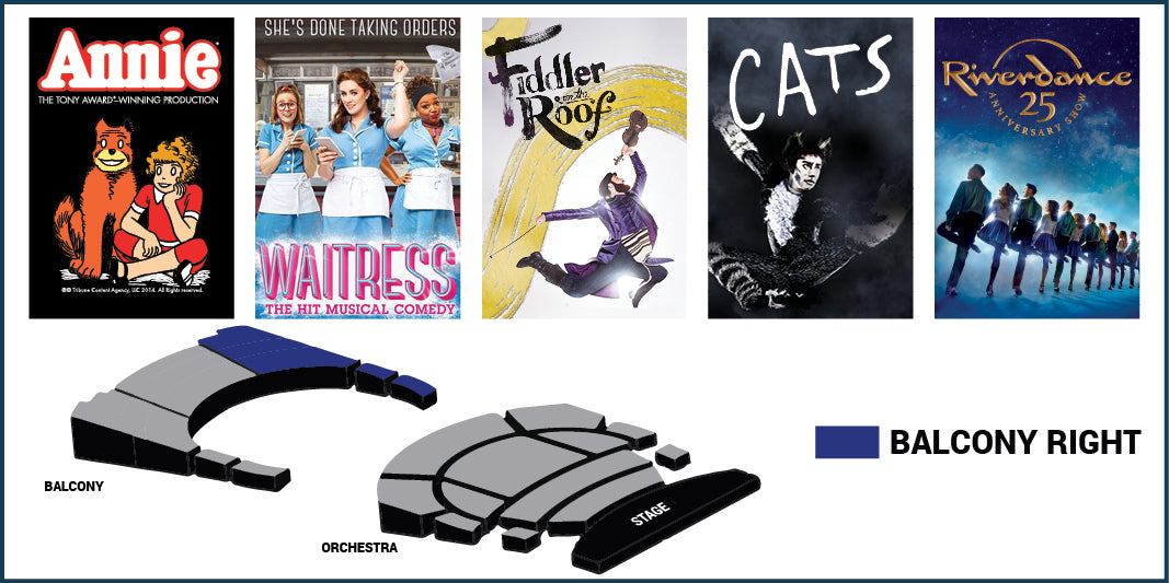 Broadway Series Platinum - Balcony Right